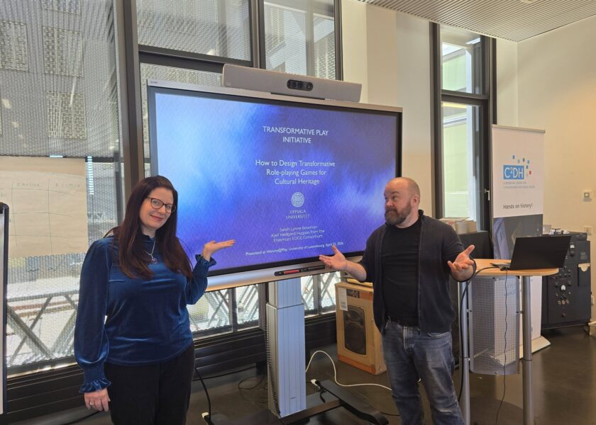 EDGE at History@Play in Luxembourg!